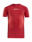 Pro Control Compression Tee Jr, BRIGHT RED - Craft Vaatteet - 1906859-430000 - 1