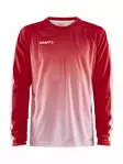 Pro Control Fade Jersey LS M, Bright Red/White - Craft Vaatteet - 1906852-430900 - 1