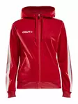 Pro Control Hood Jacket W, Bright Red/White - Craft Vaatteet - 1906717-430900 - 1