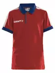 Pro Control Poloshirt Jr, Bright Red/Navy - Craft Vaatteet - 1906736-430390 - 1