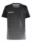 Pro Control Stripe Jersey Jr, Black/Platinum - Craft Vaatteet - 1906700-999920 - 1