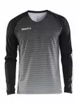 Pro Control Stripe Jersey LS M, Black/Platinum - Craft Vaatteet - 1906849-999920 - 1