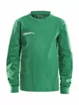 Progress GK Sweatshirt Jr, TEAM GREEN-WHITE - Craft Vaatteet - 1907949-651900 - 1