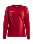 Progress GK Sweatshirt W, BRIGHT RED-WHITE - Craft Vaatteet - 1907948-430900 - 1