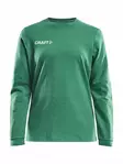Progress GK Sweatshirt W, TEAM GREEN-WHITE - Craft Vaatteet - 1907948-651900 - 1