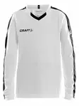 Progress Jersey Contrast LS Jr, White/Black - Craft Vaatteet - 1906889-1900 - 1