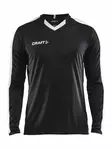 Progress Jersey Contrast LS M, Black/White - Craft Vaatteet - 1906887-9900 - 1