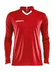 Progress Jersey Contrast LS M, Bright Red/White - Craft Vaatteet - 1906887-1430 - 1