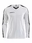 Progress Jersey Contrast LS M, White/Black - Craft Vaatteet - 1906887-1900 - 1