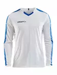 Progress Jersey Contrast LS M, White/Royal - Craft Vaatteet - 1906887-2900 - 1