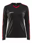 Progress Jersey Contrast LS W, Black/Bright Red - Craft Vaatteet - 1906888-9430 - 1