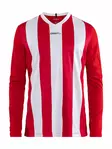 Progress Jersey Stripe LS M, Bright Red/White - Craft Vaatteet - 1906890-1430 - 1
