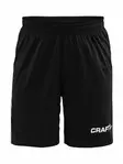 Progress Longer Shorts Contrast WB Jr, Black/White - Craft Vaatteet - 1906941-999900 - 1