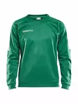 Progress R-Neck Sweather M, TEAM GREEN-WHITE - Craft Vaatteet - 1906980-651900 - 1