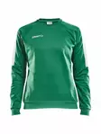 Progress R-Neck Sweather W, TEAM GREEN-WHITE - Craft Vaatteet - 1906981-651900 - 1
