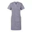 Smila 72360 Lilo v-dress w, greymel - Smila Työvaatteet - 72360-90 - 1