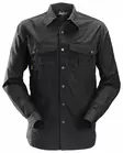 Snickers 8508 Pitkähihainen työpaita, RipStop, 0400 Musta - Snickers Työpaidat - 85080400 - 1