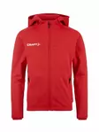 Craft Evolve 2.0 Brushed Hood Jacket JR, Bright Red - Craft Vaatteet - 1916043-430000 - 1