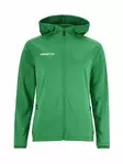 Craft Evolve 2.0 Brushed Hood Jacket W, Team Green - Craft Vaatteet - 1916042-651000 - 1