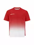 Craft Evolve 2.0 Structured Graphic Jersey JR, Bright Red/White - Craft Vaatteet - 1915640-430900 - 1