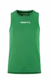 Craft Rush 2.0 Singlet JR, Team Green - Craft Vaatteet - 1914663-651000 - 1