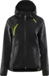Fristads Tekninen hupullinen softshell takki naisten 4872 GBF, Musta - Fristads Työtakit - 301667-940 - 1