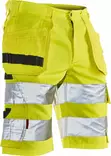 Jobman 2205 Riipputaskushortsit Hi-Vis, keltainen - Jobman Huomiotyövaatteet - 65220562-2100 - 1