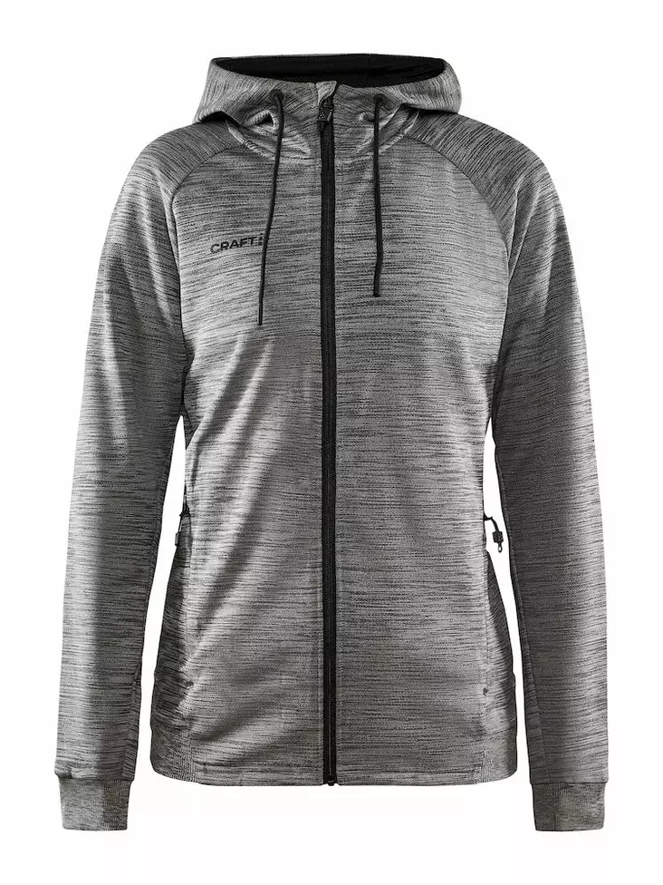 ADV Unify FZ Hood W, Dk Grey Melange - Craft Vaatteet - 1909133-975000 - 1