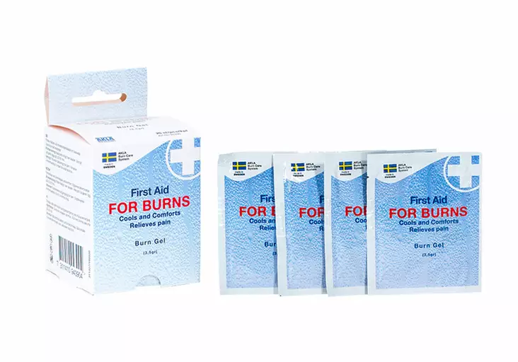 Akla 94390 Palovammageeli FOR BURNS 3,5g, 20kpl/pkt - Ensiaputuotteet - 94390 - 1