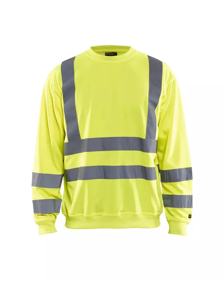 Blåkläder Highvis collegepaita Huomio keltainen - Blåkläder Huomiotyövaatteet - 334119743300 - 1