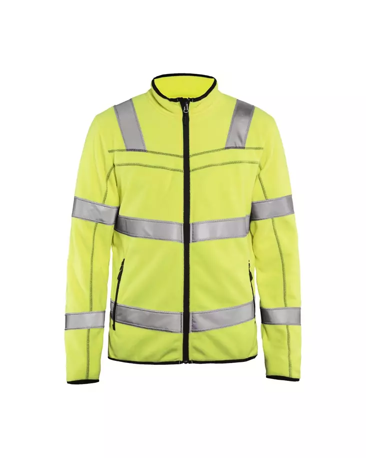 Blåkläder Highvis microfleecepusero Huomio keltainen - Blåkläder Huomiotyövaatteet - 494110103300 - 1