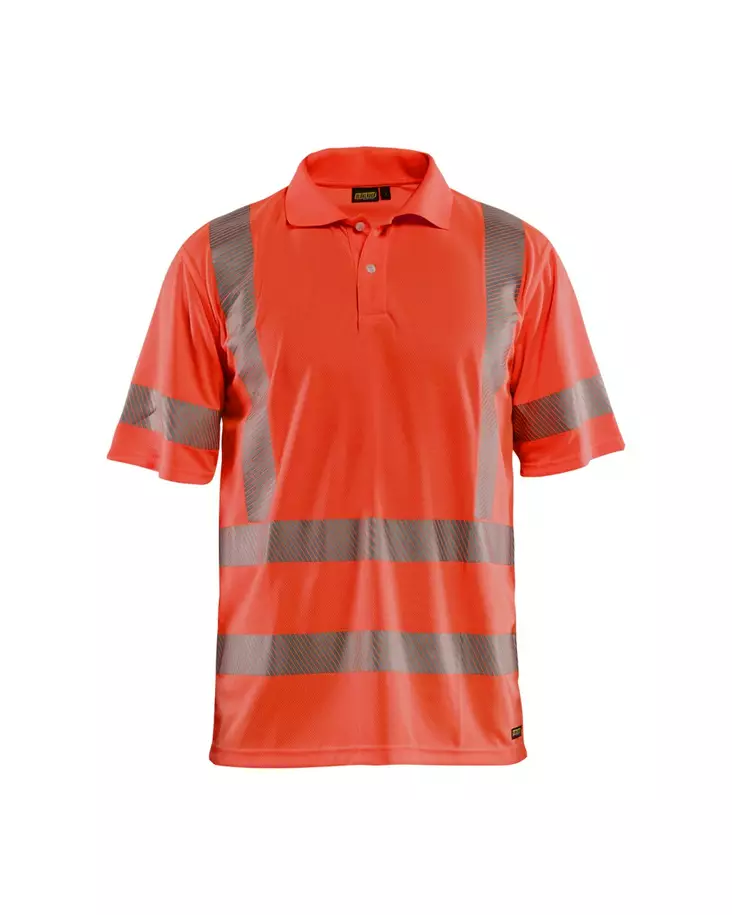 Blåkläder Highvis piképaita, UV-suoja Huomio punainen - Blåkläder Huomiotyövaatteet - 342810135500 - 1