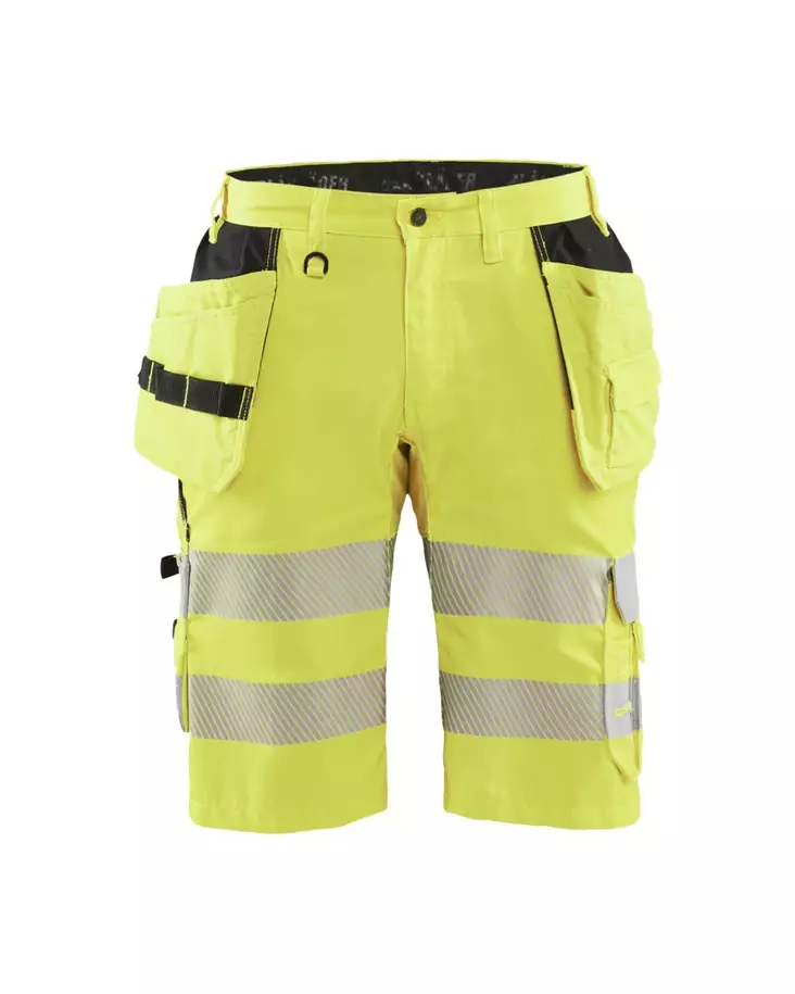 Blåkläder Highvis riipputaskushortsit stretch Huomio keltainen - Blåkläder Huomiotyövaatteet - 158618113300 - 1