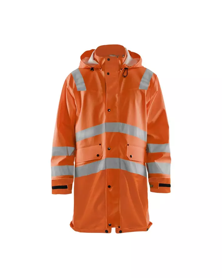 Blåkläder Highvis sadetakki, taso 2 Huomio oranssi - Blåkläder Huomiotyövaatteet - 430620035300 - 1