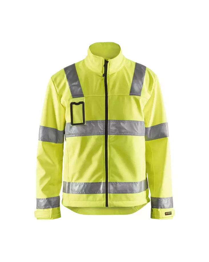 Blåkläder Highvis softshelltakki Huomio keltainen - Blåkläder Huomiotyövaatteet - 483825173300 - 1