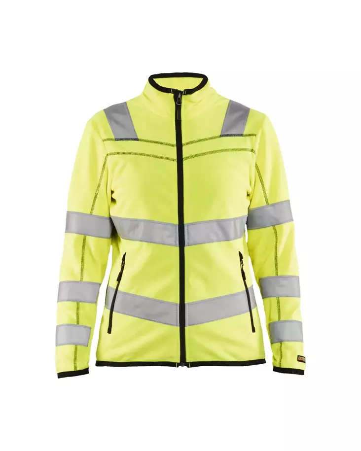 Blåkläder Naisten highvis microfleecepusero Huomio keltainen - Blåkläder Huomiotyövaatteet - 496610103300 - 1