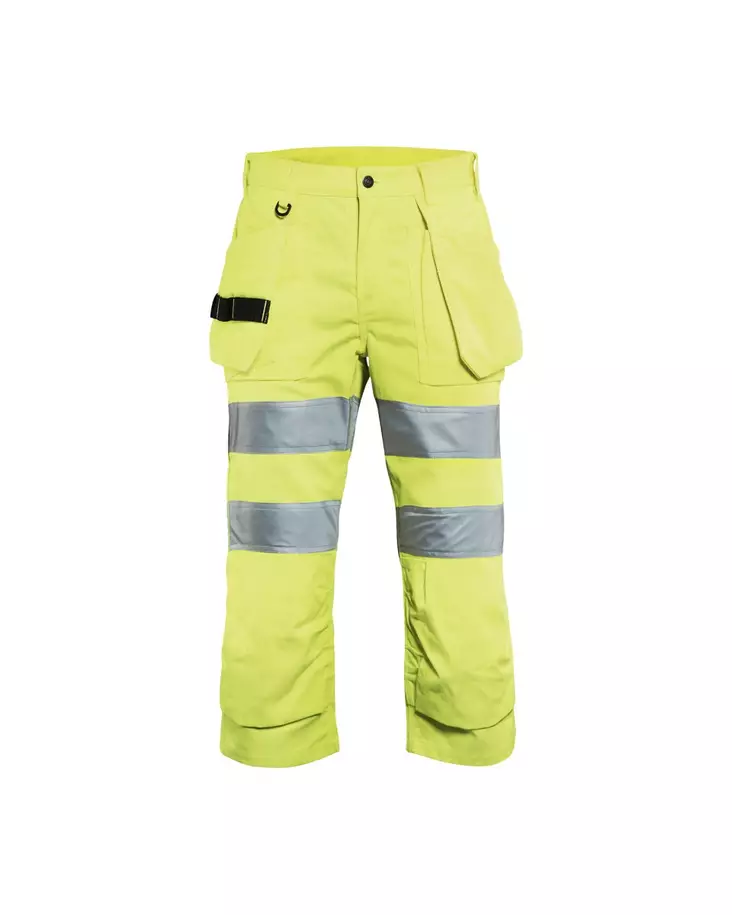 Blåkläder Naisten highvis piraattihousut Huomio keltainen - Blåkläder Huomiotyövaatteet - 713918113300 - 1