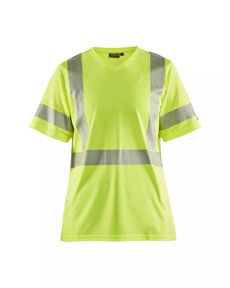 Blåkläder Naisten highvis t-paita Huomio keltainen - Blåkläder Huomiotyövaatteet - 333610133300 - 1