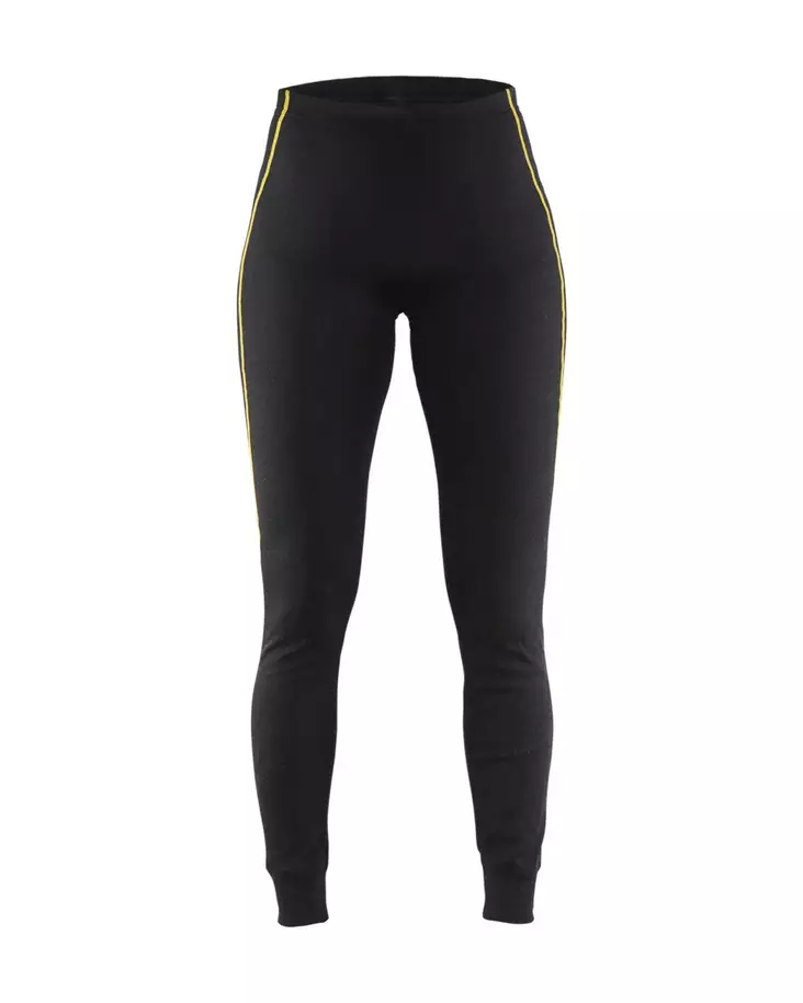 Blåkläder Naisten palosuojatut alushousut 78% merinovilla Musta - Blåkläder Työvaatteet - 720310759900 - 1