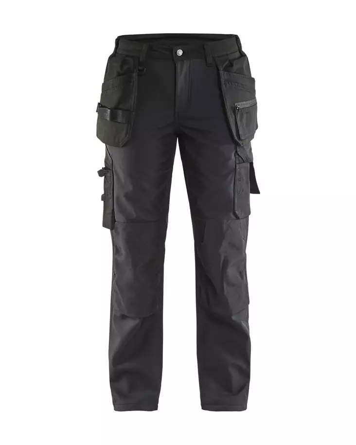 Blåkläder Naisten softshell housut Musta - Blåkläder Työvaatteet - 716825179900 - 1