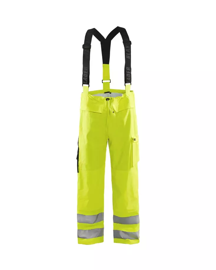 Blåkläder Palosuojatut sadehousut Huomio keltainen - Blåkläder Työvaatteet - 130320093300 - 1