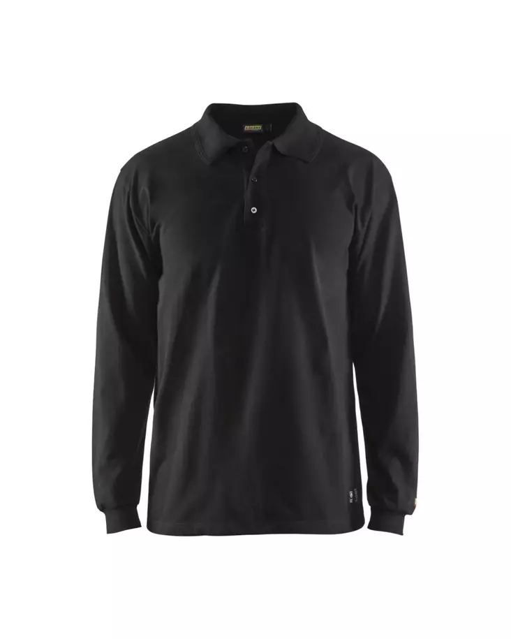 Blåkläder Pitkähihainen piképaita palosuojattu Musta - Blåkläder Työvaatteet - 337417269900 - 1