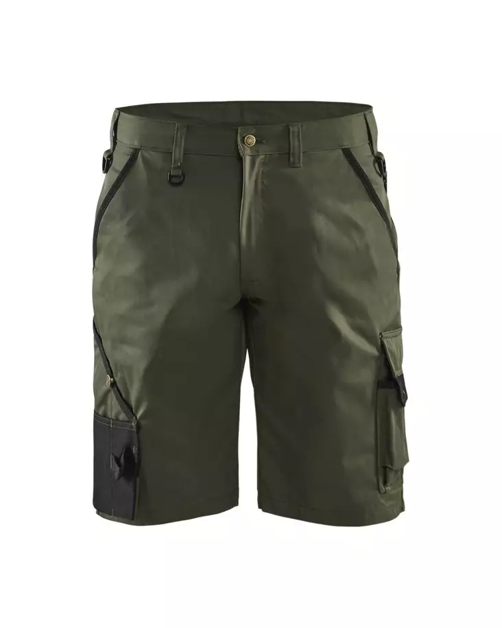 Blåkläder Puutarhurin shortsit Army green - Blåkläder Työvaatteet - 146418354600 - 1
