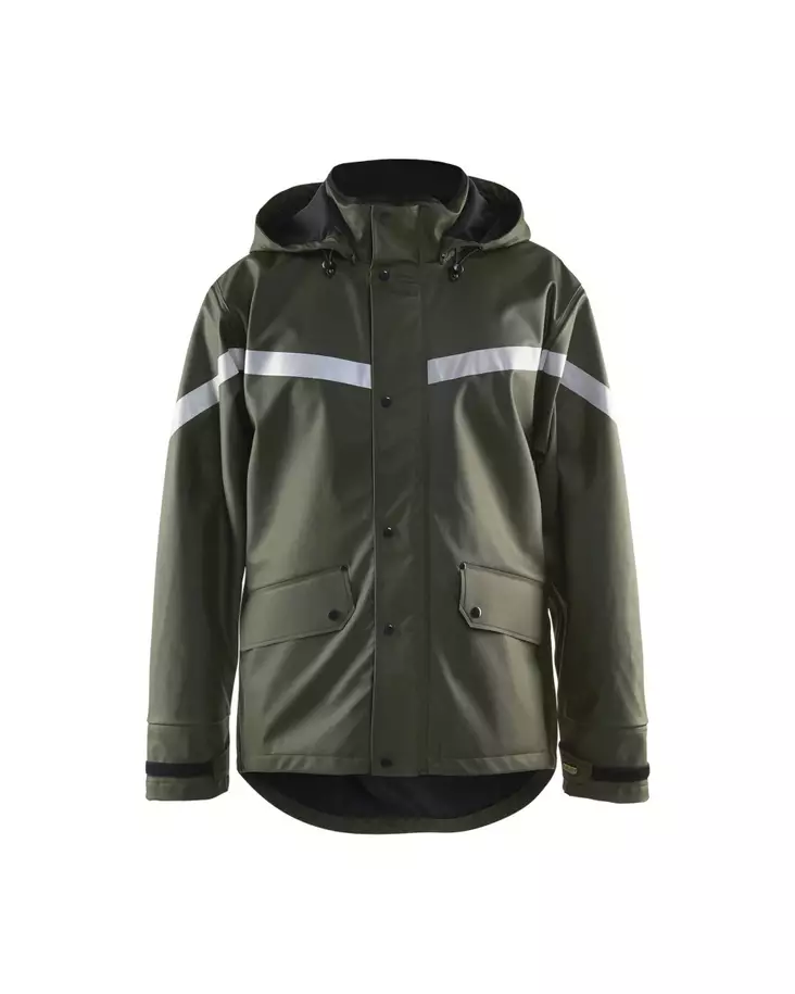 Blåkläder Sadetakki, taso 2 Army green - Blåkläder Työvaatteet - 430520034600 - 1
