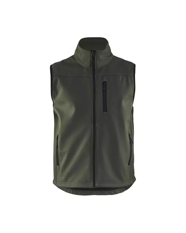 Blåkläder Softshell liivi Army green - Blåkläder Työvaatteet - 817025154600 - 1