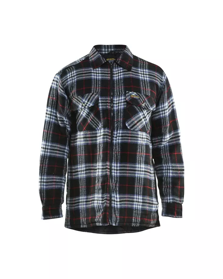 Blåkläder Vuorattu flanellipaita Musta - Blåkläder Työvaatteet - 322019789900 - 1
