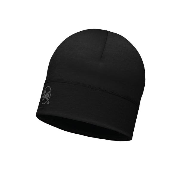 Buff Merino Wool 1 layer Hat black - Kaikki Työvaatemerkit - 111476-999-10-00 - 1