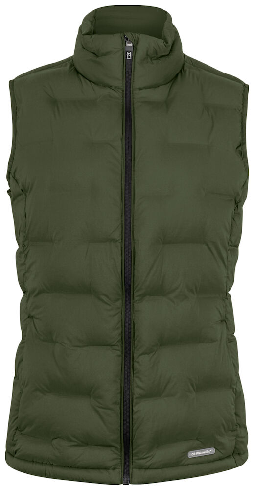 C&B Baker Vest Ladies, Ivy Green - Cutter & Buck Vaatteet - 351469-640 - 1