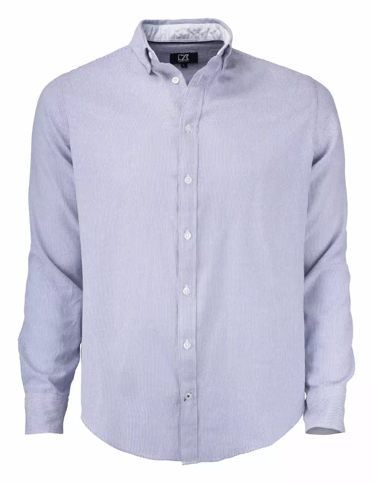 C&B Belfair Oxford Shirt Men's, French Blue/White - Cutter & Buck Vaatteet - 352400-50500 - 1