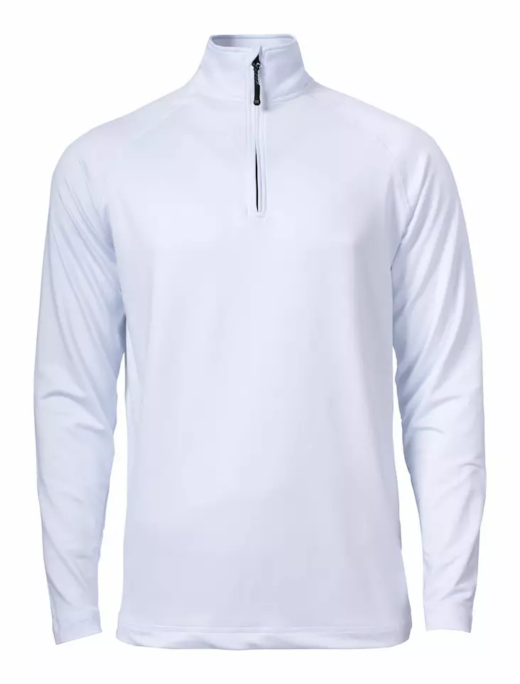 C&B Coos Bay Half Zip Men´s, valkoinen - Cutter & Buck Vaatteet - 358400-00 - 1